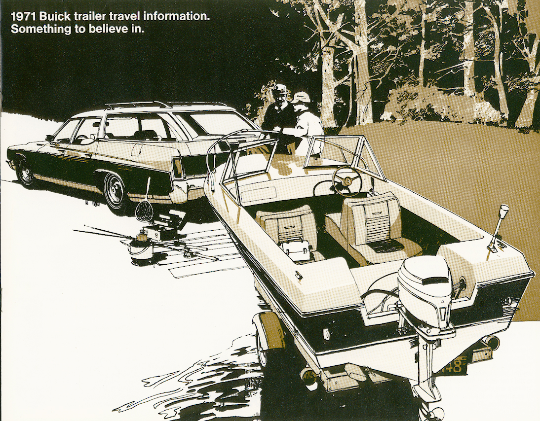 1971 buick towing brochure 