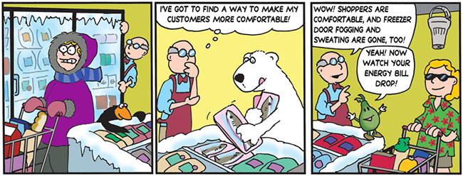 air pear freezer cartoon