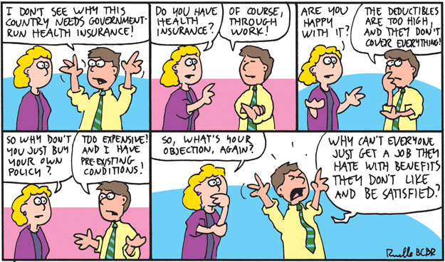 obamacare  comic cartoon