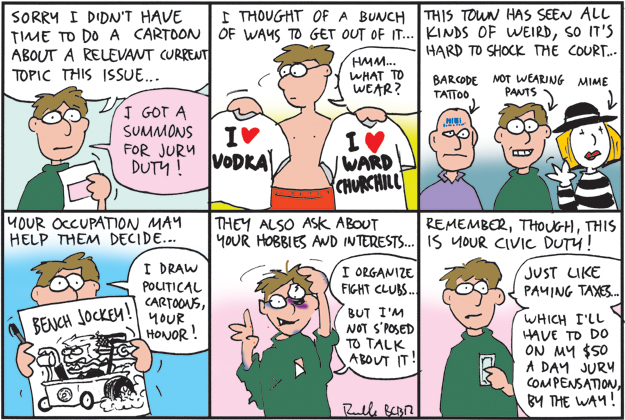juiry duty comic cartoon