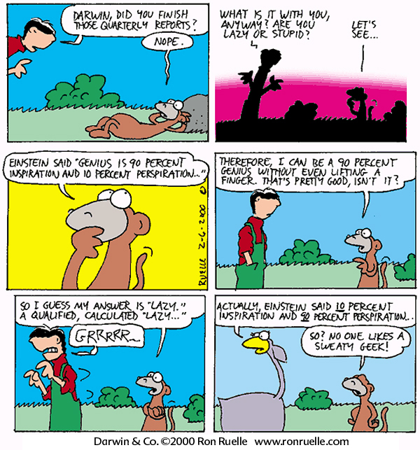 darwin cartoon