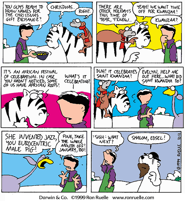 kwanzaa comic cartoon