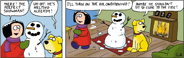 indoor snowman