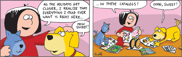 christmas catalog comic cartoon