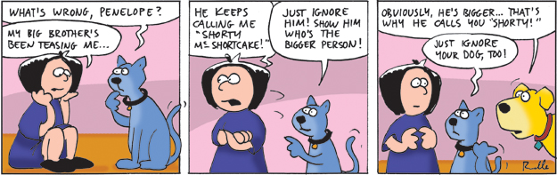 big brother mean comic cartoon