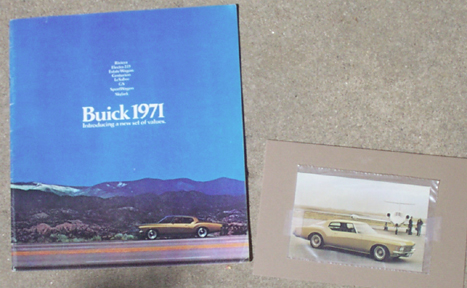 1971 buick brochure