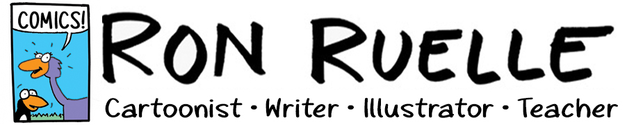 ron ruelle cartoonis comic artist